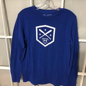 Under Armour long sleeved baseball t-shirt